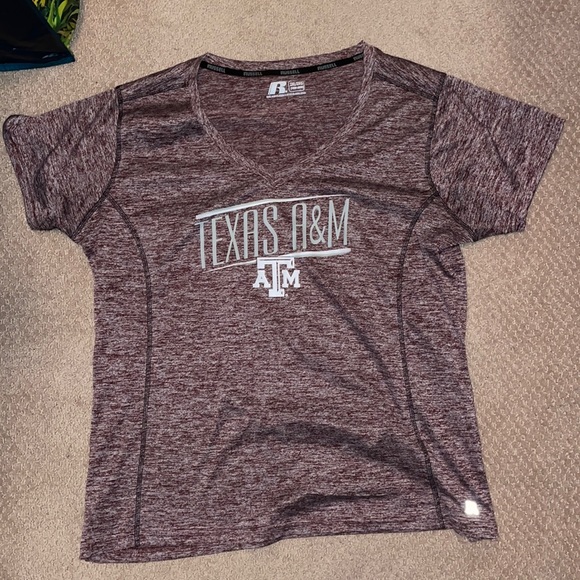 Russel Texas A&M V-Neck - Picture 1 of 4